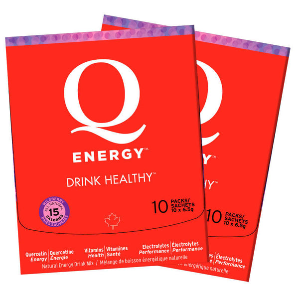 Q Energy Drink Healthy Wildberry 20 Servings