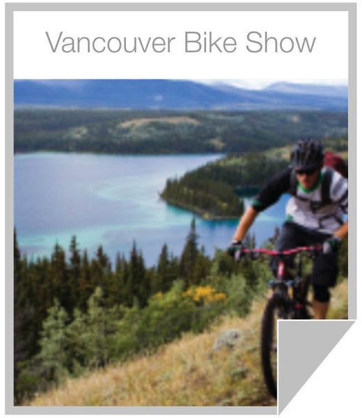 Vancouver Bike Show Poster Image of Naturally Awesome BC Mountain Biking