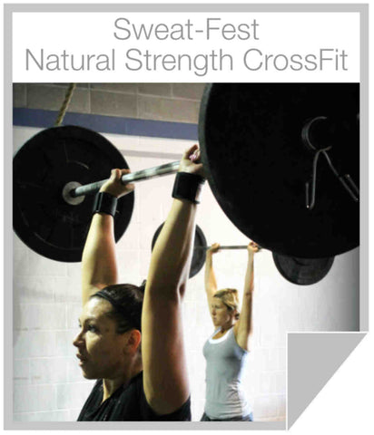 Sweat-Fest Girls lifting to display Natural Strength